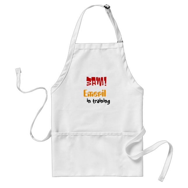 Avental Emeril no treinamento (Frente)