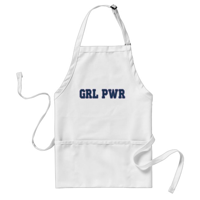 Avental Energia de Menina - GRL PWR (Frente)