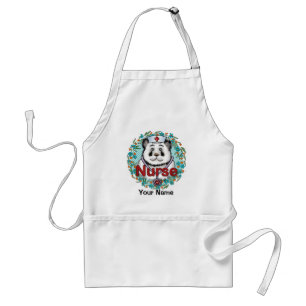 Avental Enfermeira do Urso Panda Apron