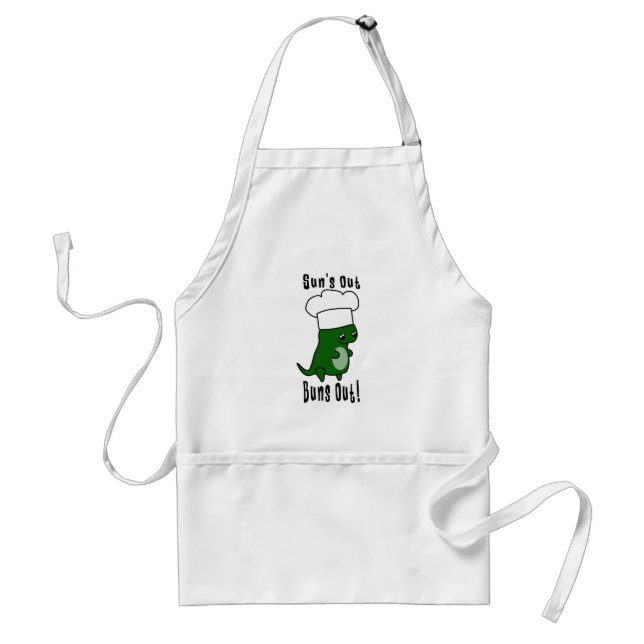 Avental Engraçado Apron - Chef's Apron with Pun (Frente)