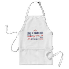 Avental Engraçado Barbeque Apron Para Homens Personalizado