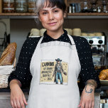 Avental Engraçado Canning Cozinha Sarcástica Frase Ocident<br><div class="desc">A mulher que veste este avental está subindo com atitude. Ela não só tem doces habilidades de latas, mas tem senso de humor sobre o apocalipse zombie iminente! Isso seria um presente excelente para o cozinheiro intransigente da sua vida! ou para você mesmo, se você sentir o espírito dessa senhora...</div>