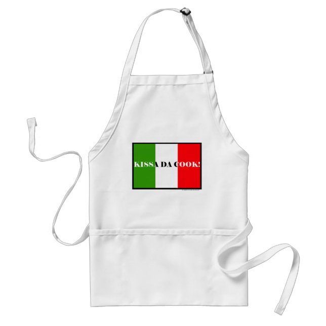 Avental Engraçado Chef Italiano Apron (Frente)