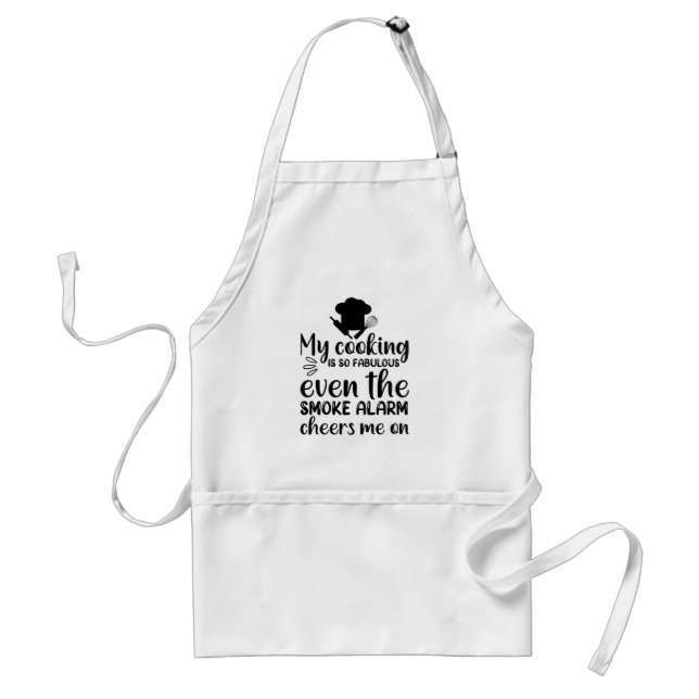 Avental Engraçado Meu Cozinhar É Tão Fabuloso Apron Padrão (Frente)