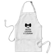 Engraçado Moderno Sr. Bons Olhos Bowtie Kitchen Gr