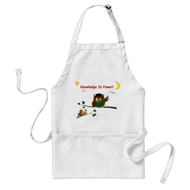 Avental Ensinando Wise Owl (Frente)