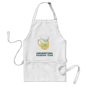 Avental Equipe do bebendo de Argentina