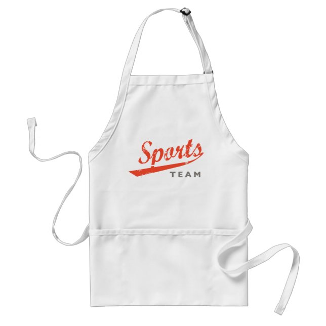 Avental Equipe Genérica de Esporte (Frente)