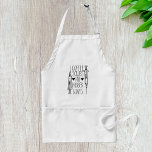 Avental Esfregões De Café E Luvas De Borracha<br><div class="desc">Enfermeira de amor e veja esta design engraçada que diz esfregões de café e luvas de borracha. Esta design parece realmente eficaz nestes Apron</div>