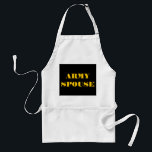 Avental Esposa do Exército Apron<br><div class="desc">Esposa do Exército Apron</div>