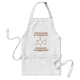 Avental Esta máquina é psta pelo chocolate (o Theobromine)
