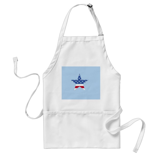 Avental Estrela Patriótica Apron (Frente)