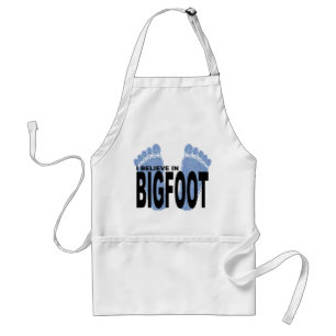 Avental Eu acredito em Bigfoot
