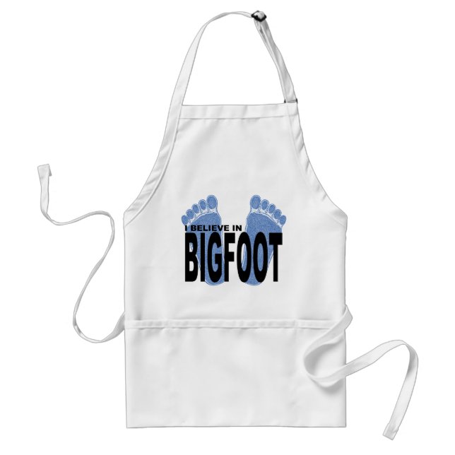 Avental Eu acredito em Bigfoot (Frente)