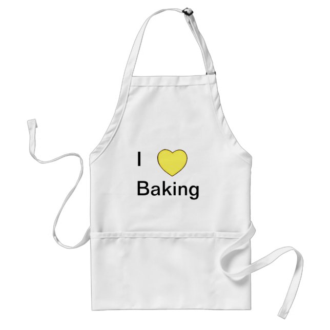 Avental Eu Adoro Baking (Frente)