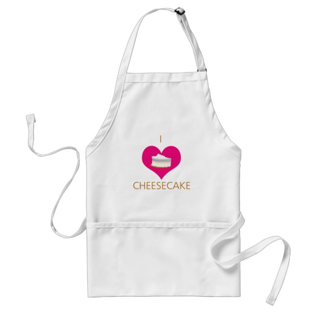 Avental Eu Adoro Cheesecake Apron (Frente)
