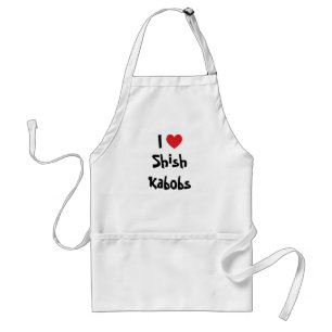 Avental Eu Adoro Kabobs Shish