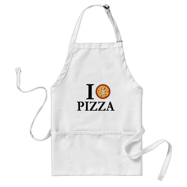 Avental Eu Adoro Pizza (Frente)