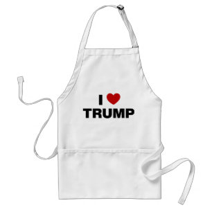 Avental Eu Adoro Trump