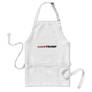 Avental Eu Adoro Trump