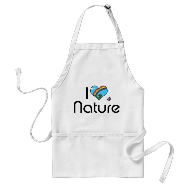 Avental Eu Amo a Natureza (Frente)