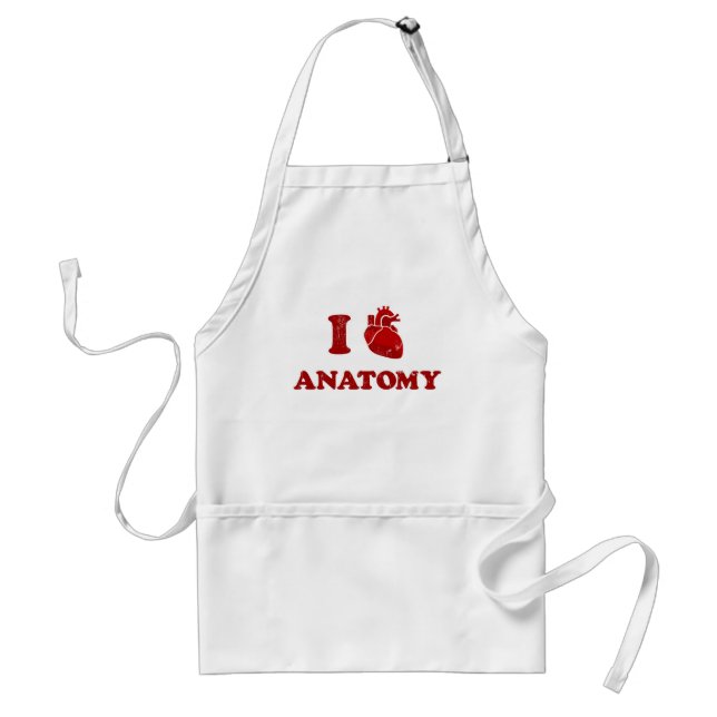Avental eu amo anatomy2 (Frente)