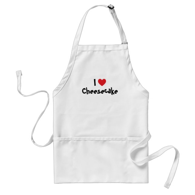 Avental Eu Amo Cheesecake (Frente)