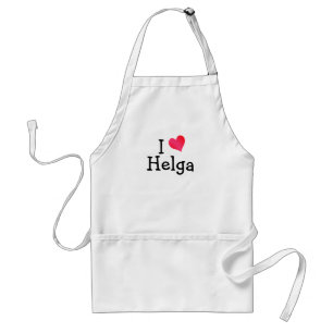 Avental Eu Amo Helga