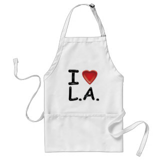 Avental Eu amo L.A.