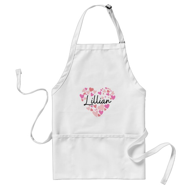 Avental Eu amo Lillian (Frente)