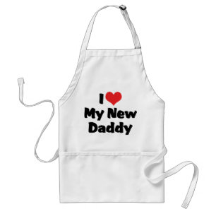 Avental Eu Amo Meu Novo Papai
