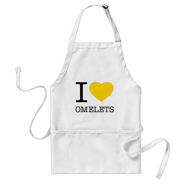 AVENTAL EU AMO OMELETS (Frente)