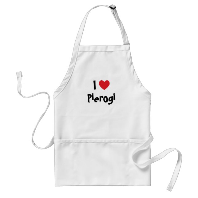 Avental Eu Amo Pierogi (Frente)