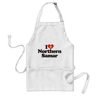 Avental Eu amo Samar do norte