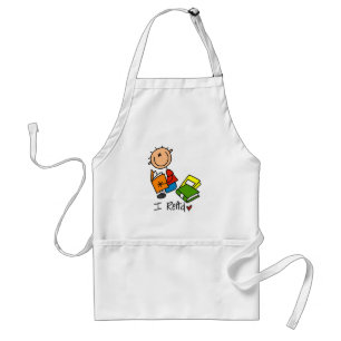 Avental Eu Leio Camisetas e Presentes