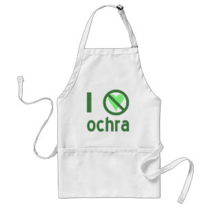 Avental Eu Odeio Ochra Sem amor