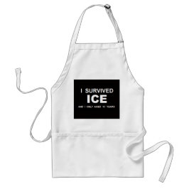 Avental Eu Sobrevivi ao ICE