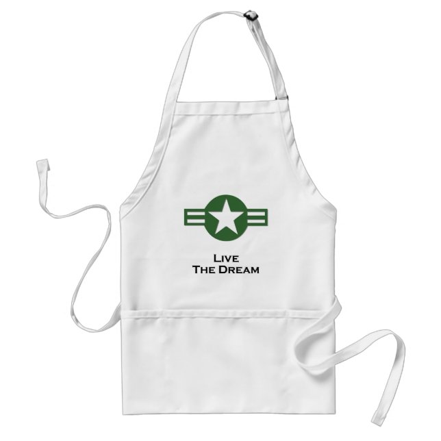 Avental EUA vivendo o sonho verde (Frente)