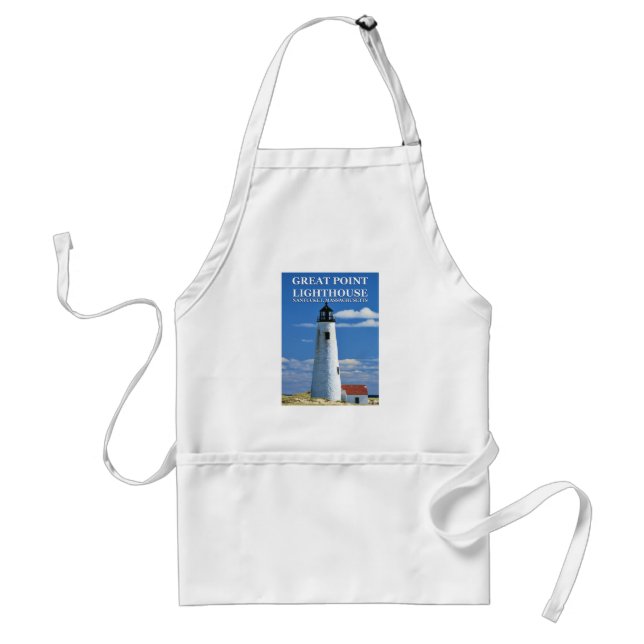 Avental Excelente Lighthouse Nantucket MÃE Apron (Frente)