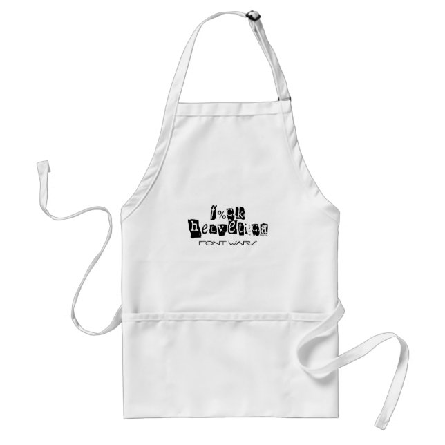 Avental F%ck Helvetica Apron (Frente)