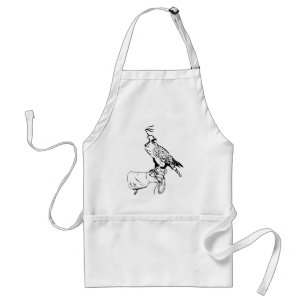 Avental Falcão em Glove Apron