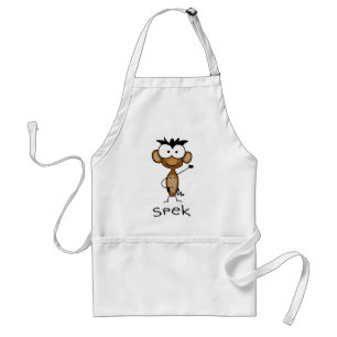 Avental Fale o macaco Apron
