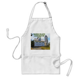 Avental Farol da Ilha Baker, Maine