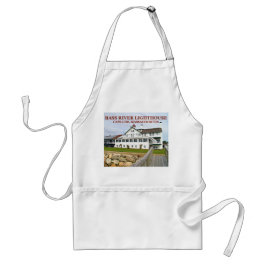 Avental Farol de Bass River, Massachusetts Cozinhar Apron