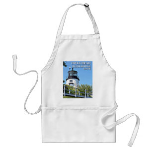 Avental Farol de Cabeça de Coruja, Maine Cozinhar Apron