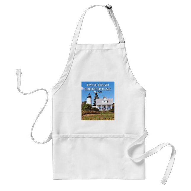 Avental Farol Dyce Head, Maine Cozinhar Apron (Frente)