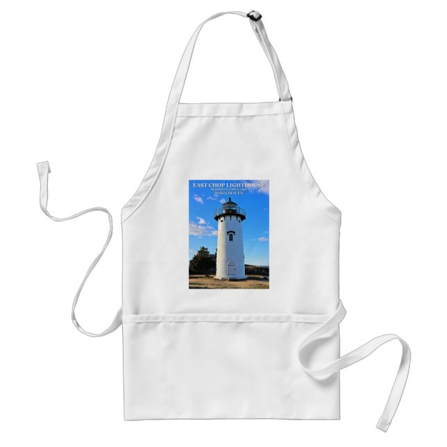 Avental Farol East Chop, Cozinhar de Massachusetts Apron (Frente)