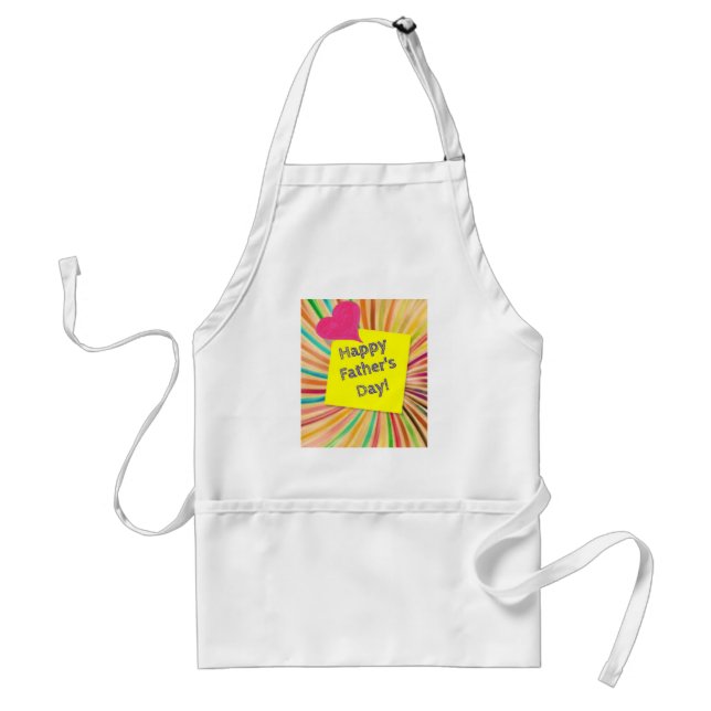 Avental Father's Day Kitchen Apron (Frente)