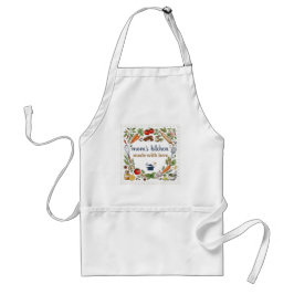 Avental Feito com Amor para Presente da Cozinha da Mamãe