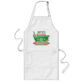 Avental feito sob encomenda do Natal do